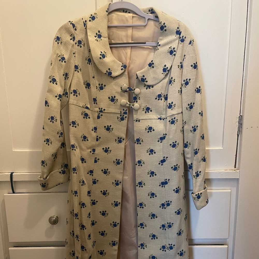 floral coat